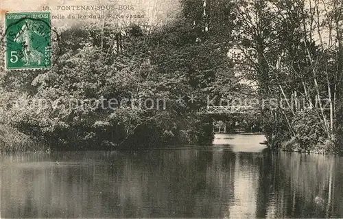 AK / Ansichtskarte Fontenay sous Bois Passerelle du lac de la Porte Jaune Kat. Fontenay sous Bois