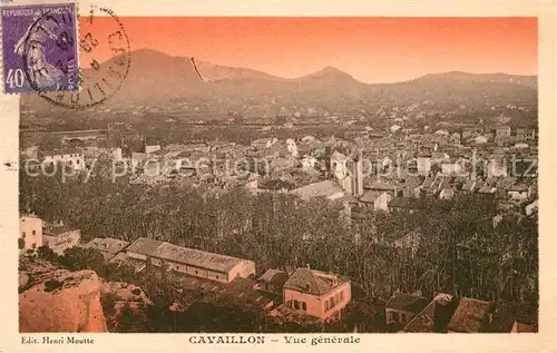 AK / Ansichtskarte Cavaillon Vue generale Kat. Cavaillon