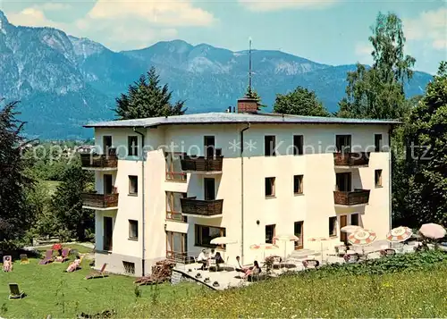 AK / Ansichtskarte Garmisch Partenkirchen Hotel garni Haus Boddenberg Kat. Garmisch Partenkirchen