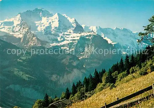 AK / Ansichtskarte Berner Oberland Jungfrau Massiv Kat. Grindelwald