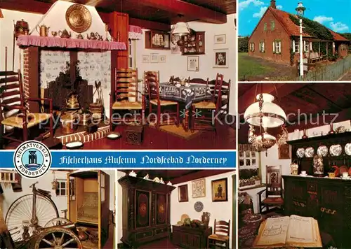 AK / Ansichtskarte Norderney Nordseebad Fischerhaus Museum Details Kat. Norderney
