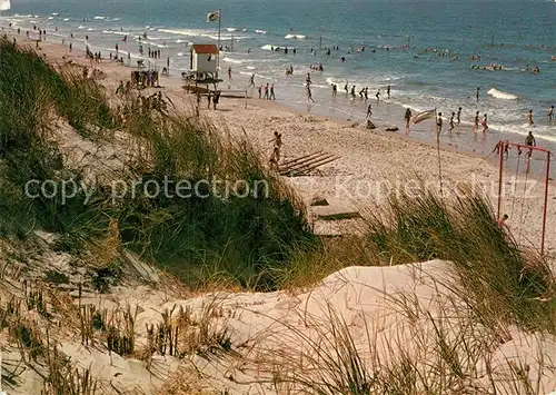 AK / Ansichtskarte Langeoog Nordseebad Duenen mit Strand Kat. Langeoog