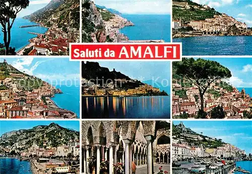 AK / Ansichtskarte Amalfi Teilansichten Kat. Amalfi