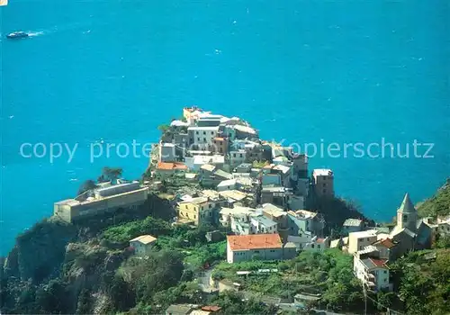 AK / Ansichtskarte Corniglia Cinque Terre Fliegeraufnahme