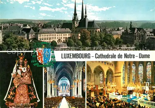 AK / Ansichtskarte Luxembourg Luxemburg Cathedrale Notre Dame Kat. Luxembourg