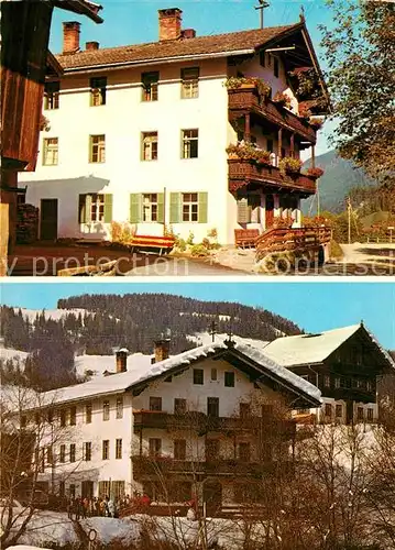 AK / Ansichtskarte Wildschoenau Tirol Ferienheim Haas