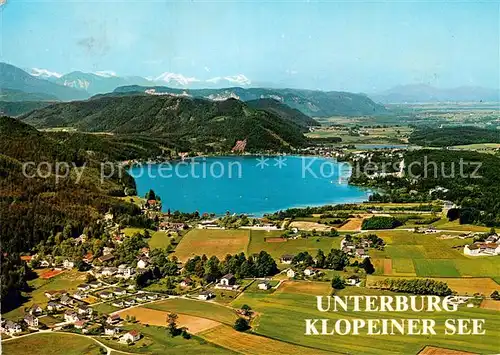 AK / Ansichtskarte Unterburg Klopeinersee Panorama Kat. Kaernten