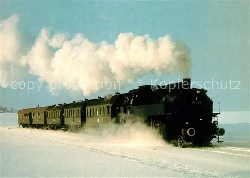 AK / Ansichtskarte Lokomotive Museumszug Gueterzug Tenderlokomotive 86346  Kat. Eisenbahn