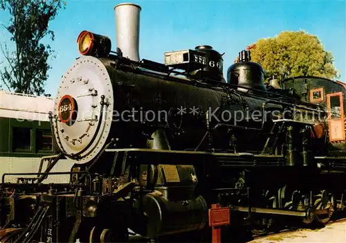 AK / Ansichtskarte Lokomotive Santa Fe Eisenbahn 1899 Kat. Eisenbahn