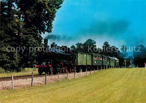 AK / Ansichtskarte Lokomotive Tenderlokomotive 378.32 Moosrain Kat. Eisenbahn