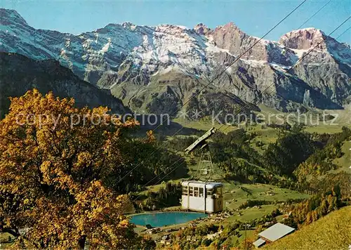 AK / Ansichtskarte Seilbahn Engelberg Bergrestaurant Brunni Hutstock Juchlipass  Kat. Bahnen