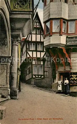 AK / Ansichtskarte Bernkastel Kues Altes Haus Marktplatz Kat. Bernkastel Kues