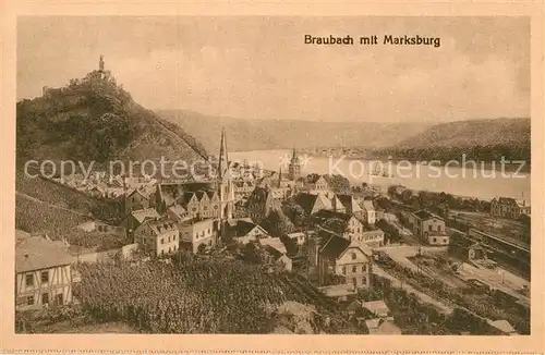 AK / Ansichtskarte Braubach Rhein Marksburg Kat. Braubach
