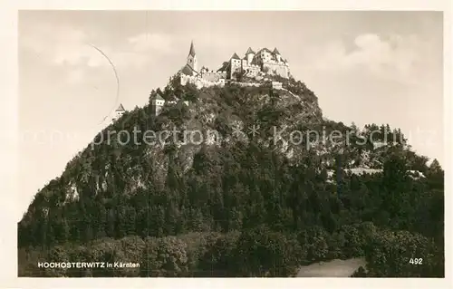 AK / Ansichtskarte Hochosterwitz Burg in Kaernten