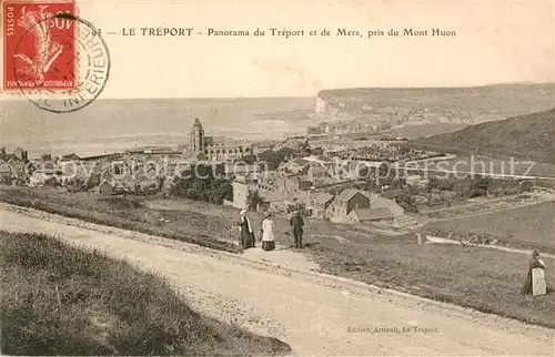 AK / Ansichtskarte Le Treport Panorama pris du Mont Huon Kat. Le Treport