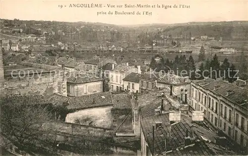 AK / Ansichtskarte Angouleme Vue sur Saint Martin  Kat. Angouleme