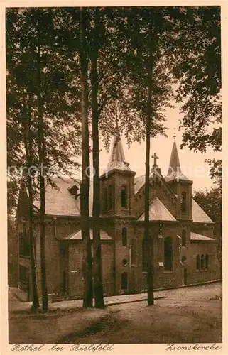 AK / Ansichtskarte Bethel Bielefeld Zionskirche Kat. Bielefeld