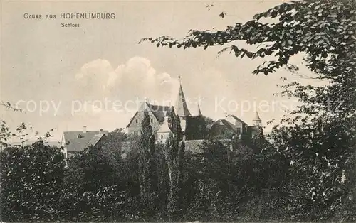 AK / Ansichtskarte Hohenlimburg Schloss Kat. Hagen