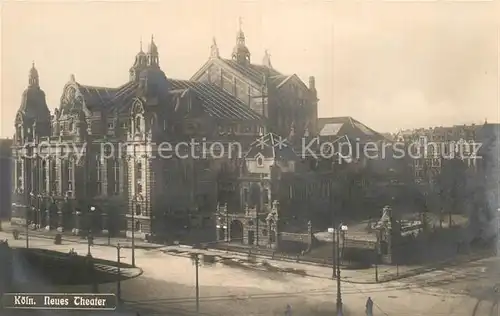 AK / Ansichtskarte Koeln Rhein Neues Theater Kat. Koeln