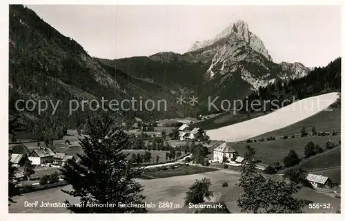 AK / Ansichtskarte Johnsdorf Brunn Panorama mit Admonter Reichenstein Kat. Johnsdorf Brunn