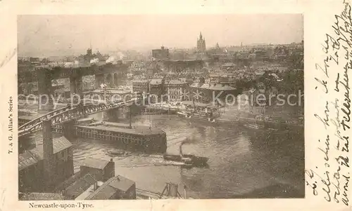 AK / Ansichtskarte Newcastle upon Tyne Panorama Bridge Kat. Newcastle upon Tyne