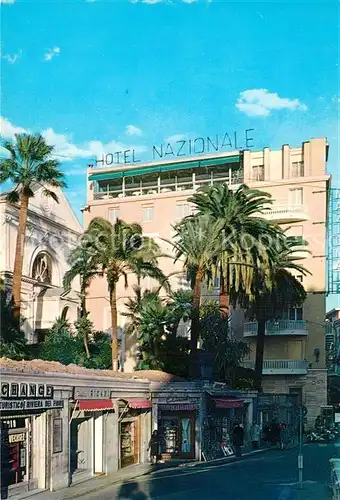 AK / Ansichtskarte Sanremo Hotel Nazionale Kat. 