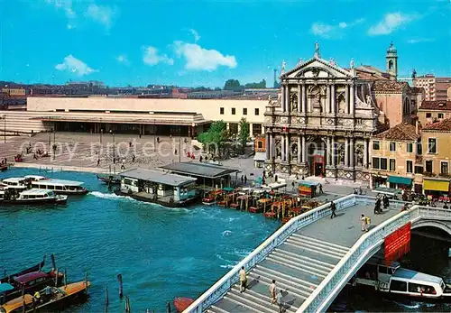 AK / Ansichtskarte Venezia Venedig Stazione di Santa Lucia Kat. 