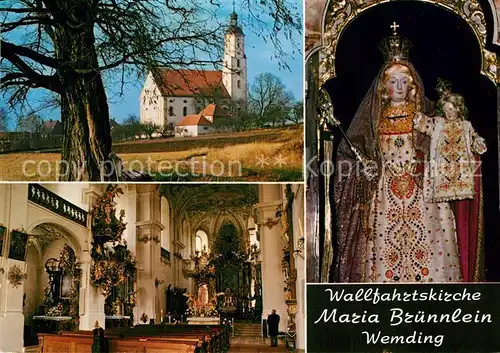 AK / Ansichtskarte Wemding Wallfahrtskirche Maria Bruennlein Kat. Wemding