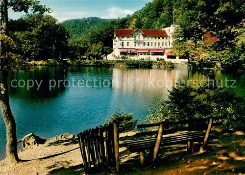 AK / Ansichtskarte Bad Lauterberg Kneipp Kurhotel Wiesenbeker Teich Kat. Bad Lauterberg im Harz