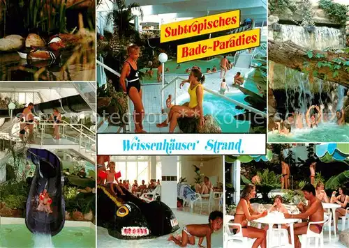 AK / Ansichtskarte Weissenhaeuser Strand Subtropisches Bade Paradies Details Kat. Wangels