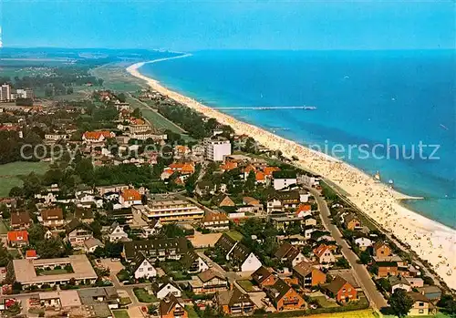 AK / Ansichtskarte Dahme Ostseebad Fliegeraufnahme Kat. Dahme