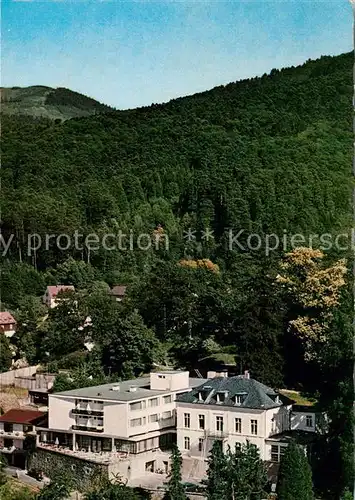 AK / Ansichtskarte Badenweiler Hotel Weisses Haus Kat. Badenweiler