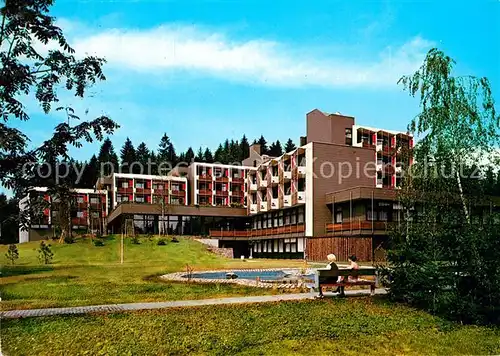 AK / Ansichtskarte Koenigsfeld Schwarzwald Albert Schweitzer Klinik Kat. Koenigsfeld im Schwarzwald