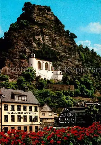 AK / Ansichtskarte Idar Oberstein Felsenkirche Museum Idar Oberstein Edelsteinboerse Kat. Idar Oberstein