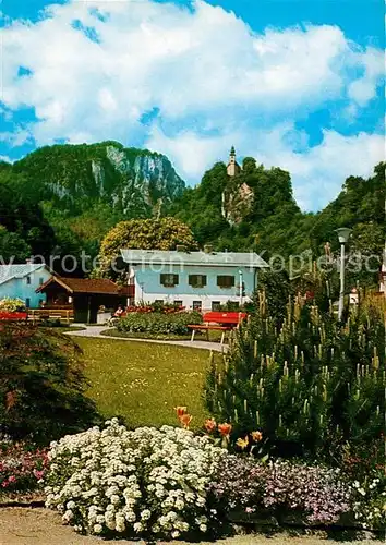 AK / Ansichtskarte Karlstein Oberbayern mit Bergkircherl St Pankraz Kat. Bad Reichenhall