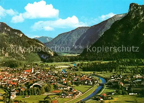 AK / Ansichtskarte Oberammergau Fliegeraufnahme Kat. Oberammergau