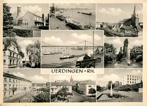 AK / Ansichtskarte Uerdingen Rhein Stadtansichten 
