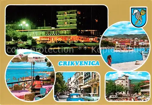 AK / Ansichtskarte Crikvenica Kroatien Stadtansichten Panoramen Kat. Kroatien