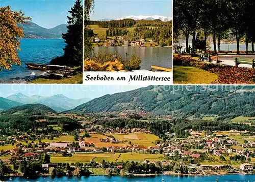 AK / Ansichtskarte Seeboden Millstaettersee Panoramen Park