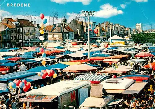 AK / Ansichtskarte Bredene Markt Kat. 