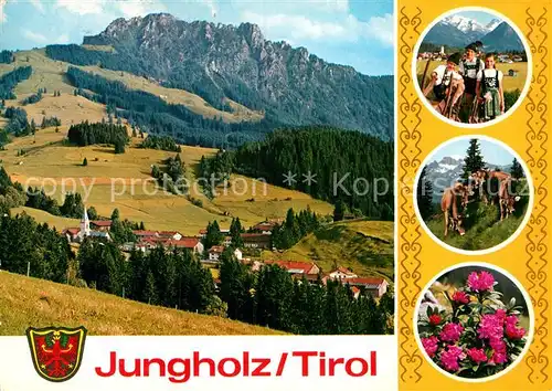 AK / Ansichtskarte Jungholz Tirol Panorama Sorgschrofen Kat. Jungholz