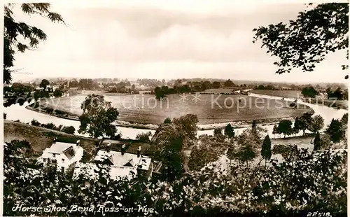 AK / Ansichtskarte Ross on Wye Herefordshire County of Horse Shoe Bend Kat. Herefordshire County of