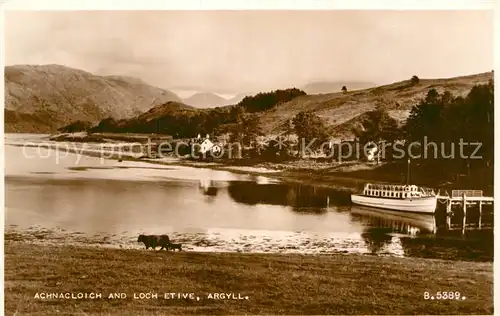AK / Ansichtskarte Argyll Achnacloich and Loch Etive Valentines Card Kat. Stirling