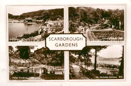AK / Ansichtskarte Scarborough UK Scarborough Gardens