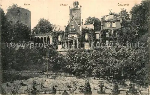 AK / Ansichtskarte Tharandt Ruine Schloss Englers Postkarte Kat. Tharandt