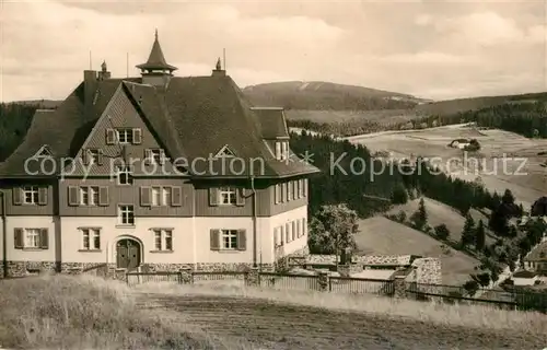 AK / Ansichtskarte Johanngeorgenstadt Jugendherberge Ernst Scheller  Kat. Johanngeorgenstadt