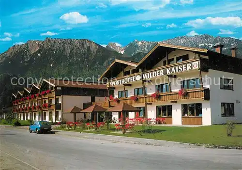 AK / Ansichtskarte Oberaudorf Sporthotel Wilder Kaiser  Kat. Oberaudorf