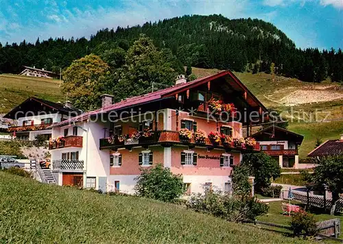 AK / Ansichtskarte Ramsau Berchtesgaden Haus Brandstein Kat. Ramsau b.Berchtesgaden