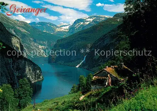 AK / Ansichtskarte Geiranger Panorama Kat. Norwegen