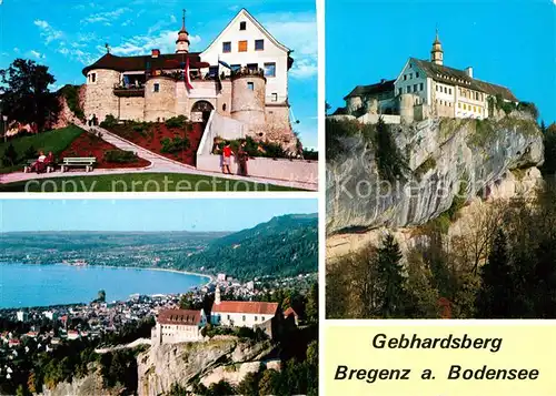 AK / Ansichtskarte Bregenz Bodensee Gebhardsberg Schloss